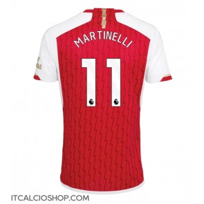 Arsenal Gabriel Martinelli #11 Prima Maglia 2023-24 Manica Corta